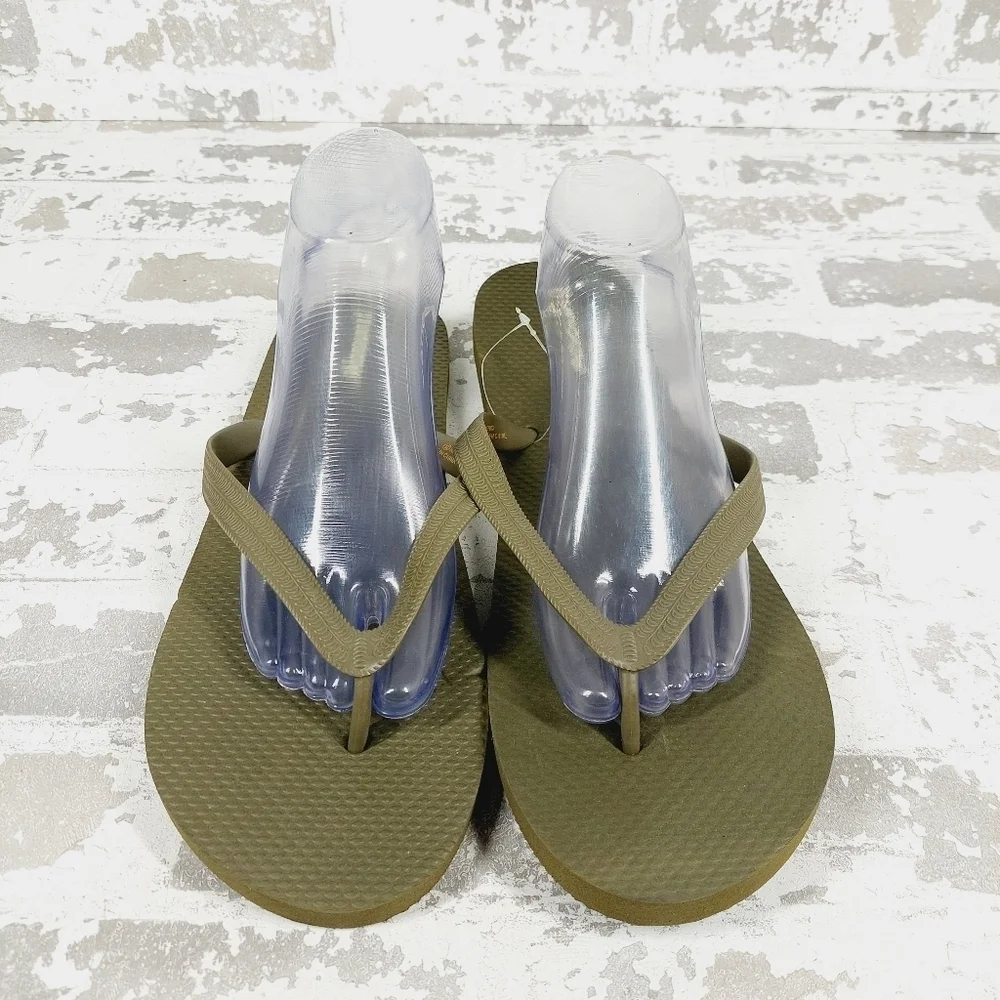 Abound Green Flip Flops Slippers Sandals V628